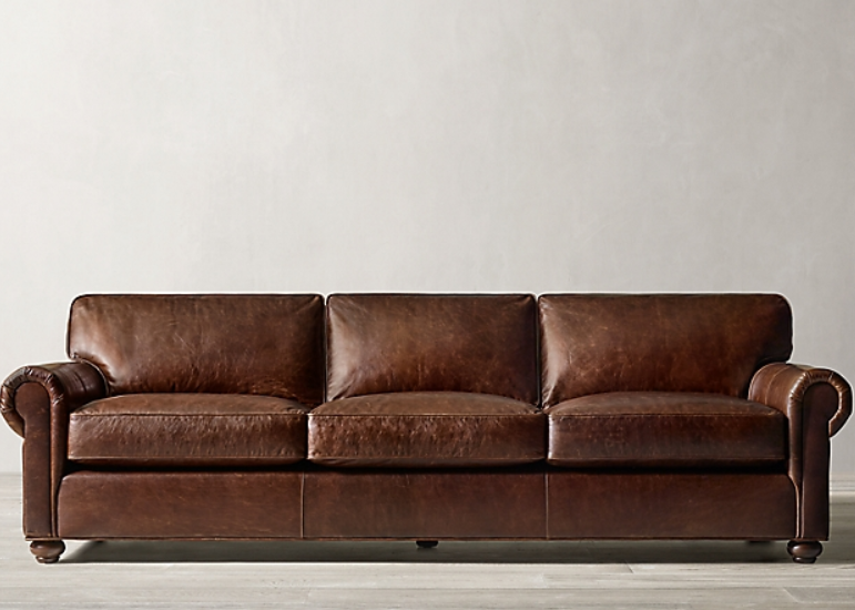 original lancaster sofa restoration hardware